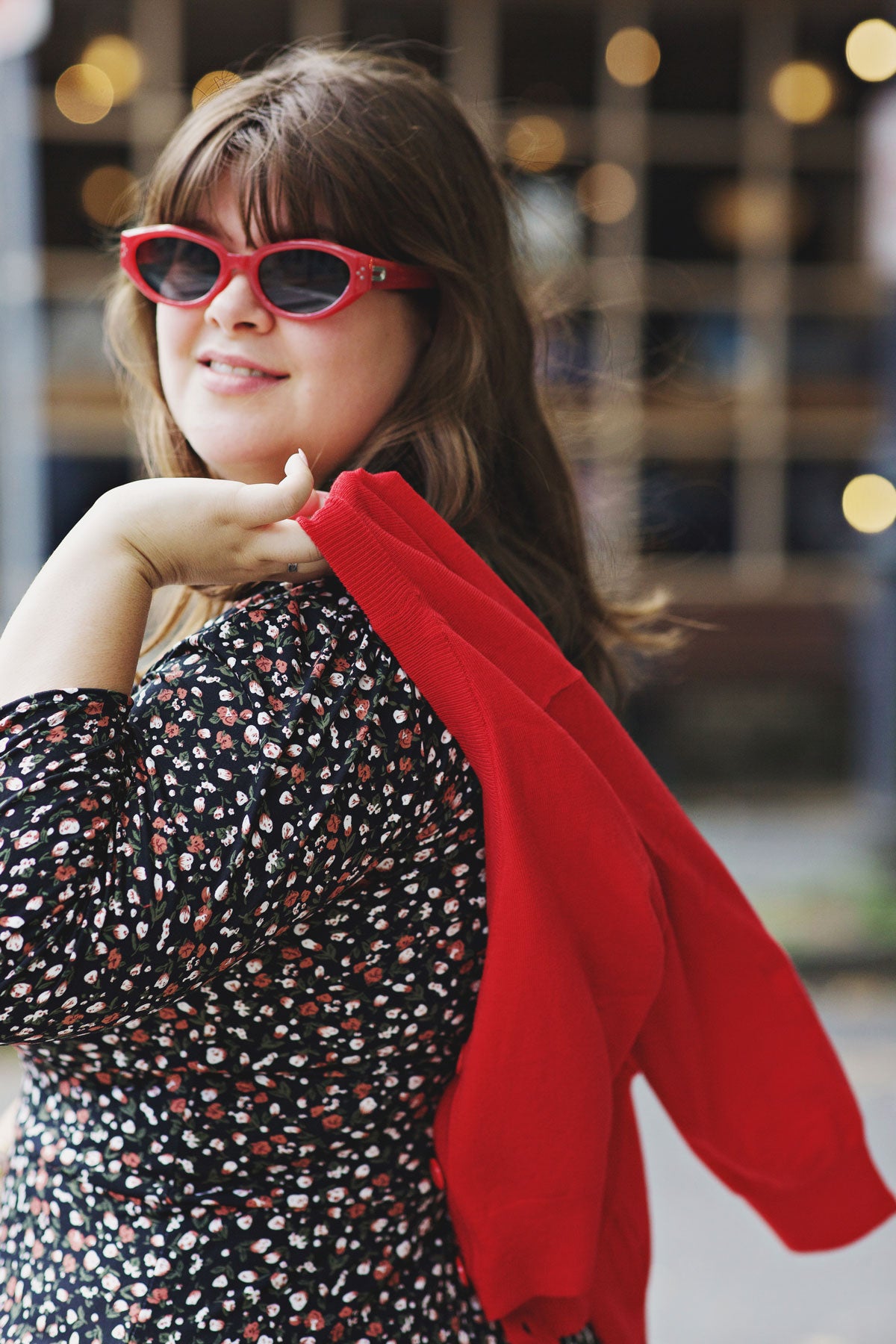 red cardigan dress Show Me Your Mumu Women's Marguerite Cardigan Dress - Red