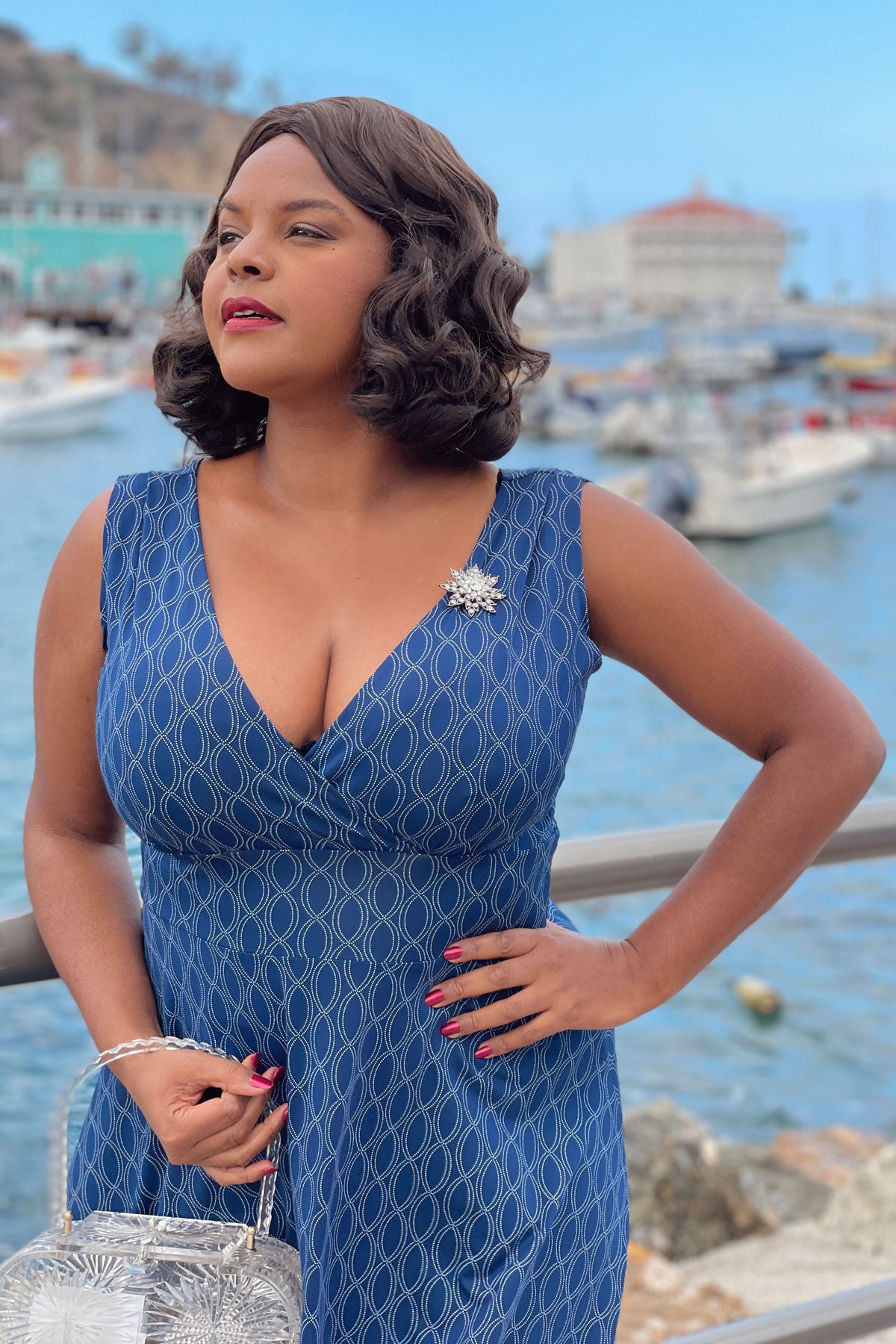 Audrey Dress - Wave Runner