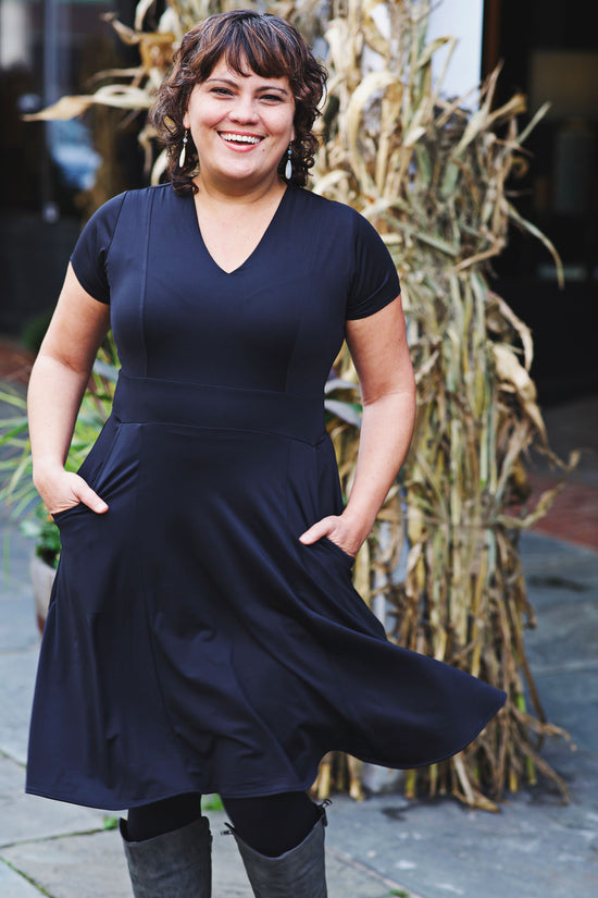 Cece Dress - Solid Black