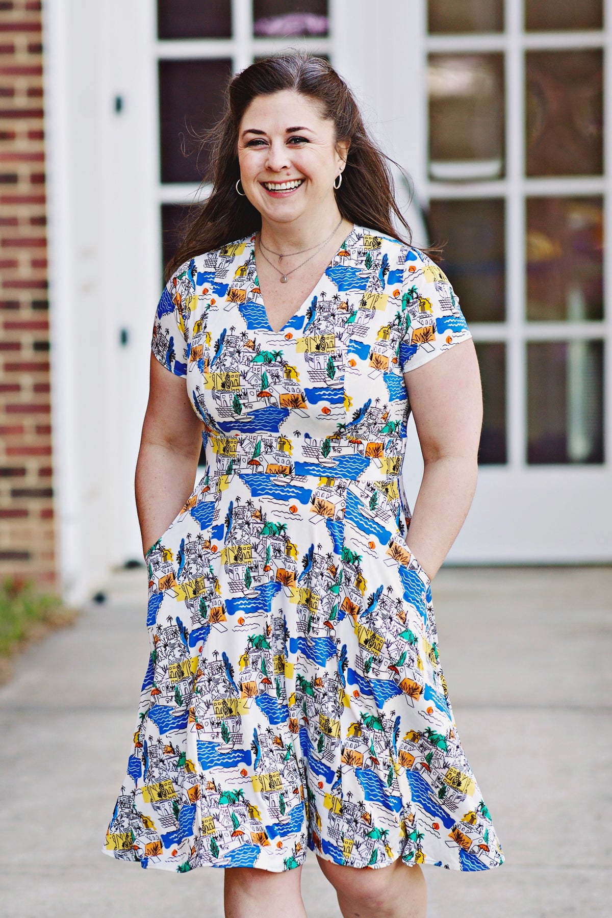 Cece Dress in Riviera by Karina Dresses