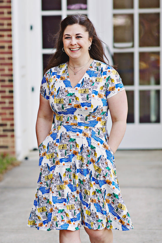 Cece Dress in Riviera by Karina Dresses