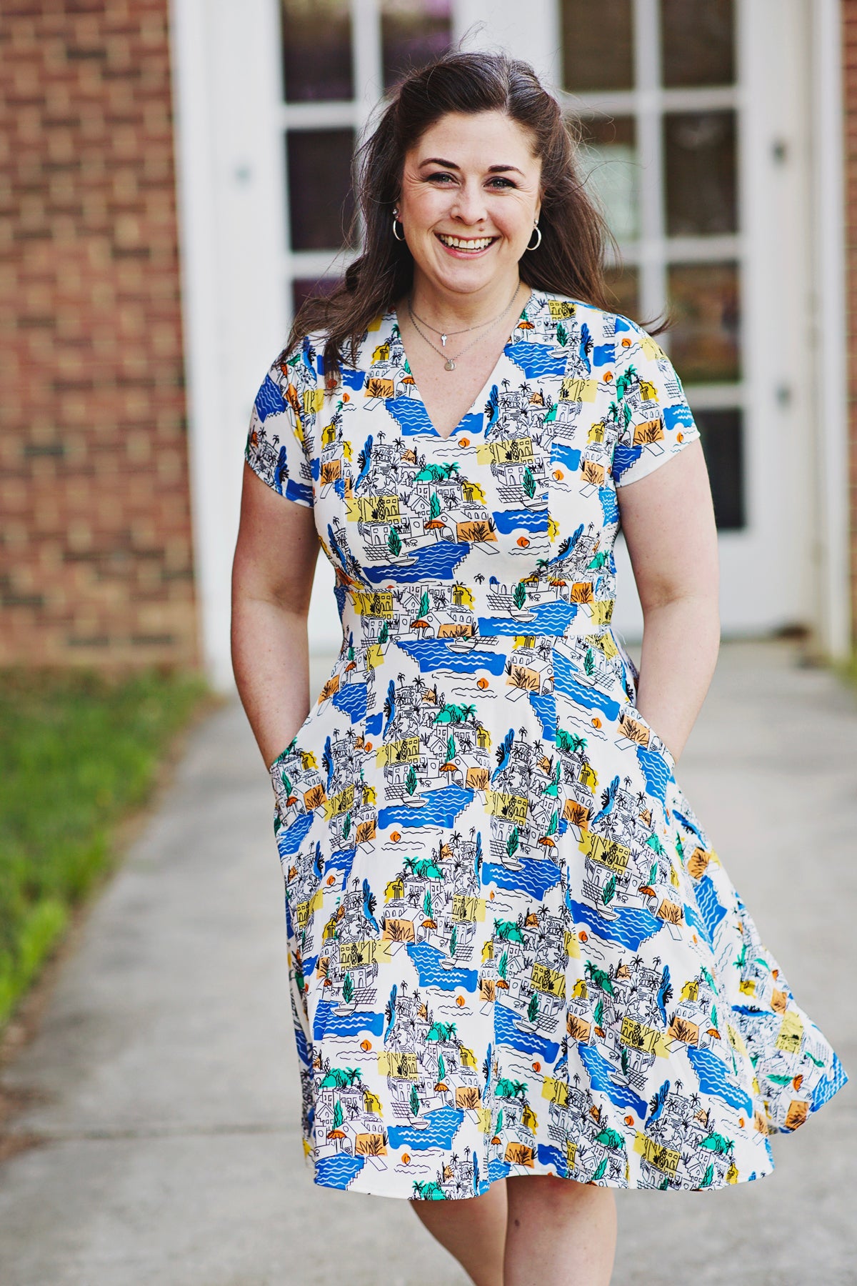 Cece Dress - Riviera FINAL SALE