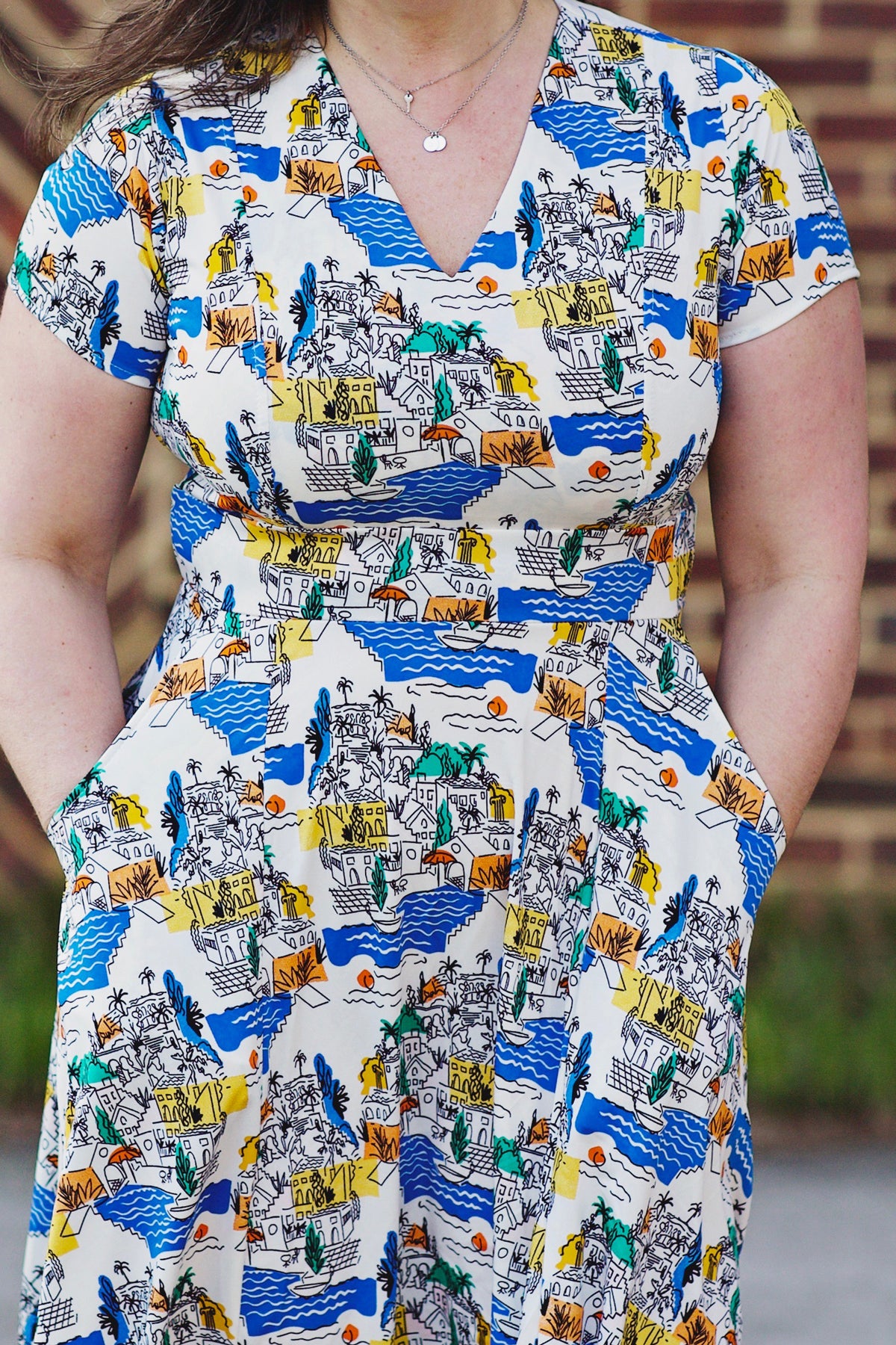 Cece Dress - Riviera FINAL SALE