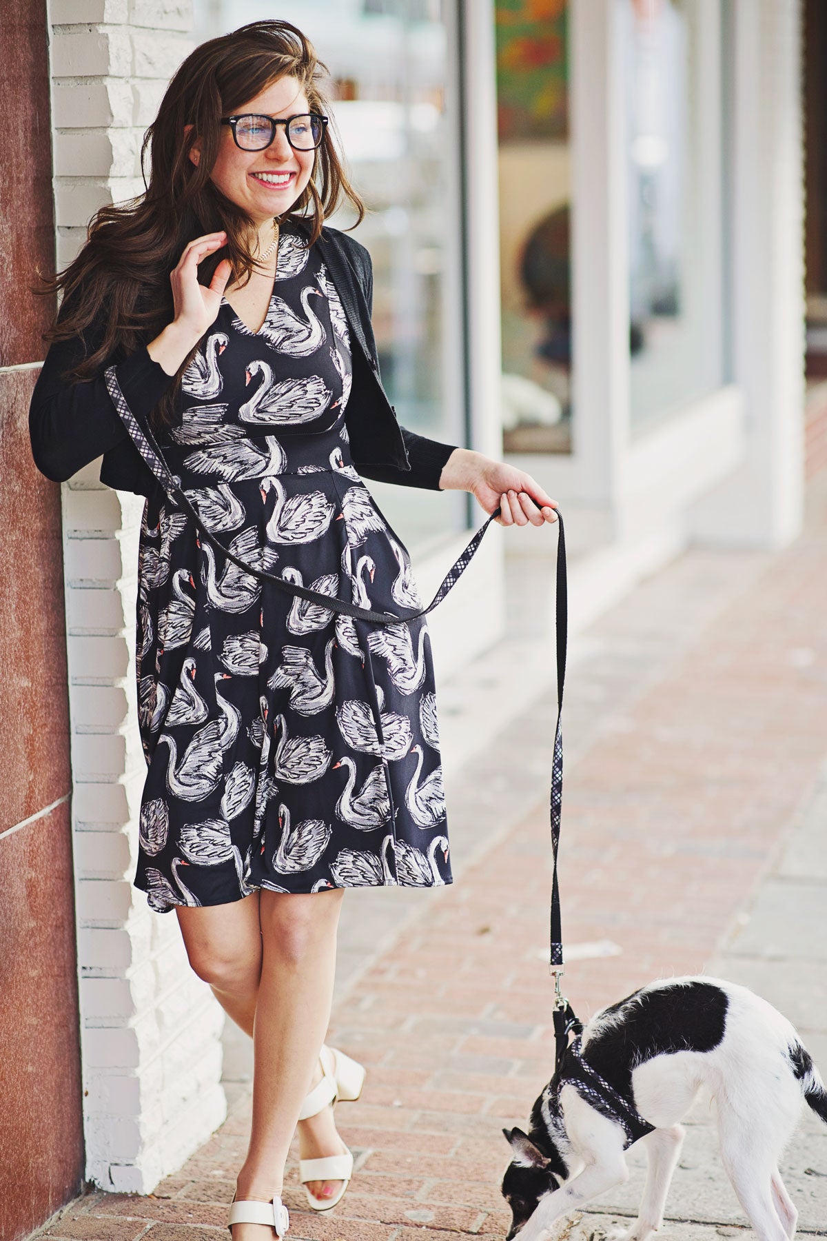 Cece Dress - Swans