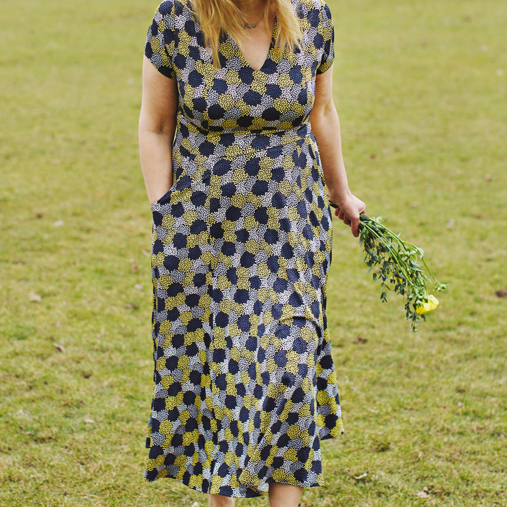 
                  
                    Cecelia Dress in Peaceful Petals by Karina Dresses
                  
                