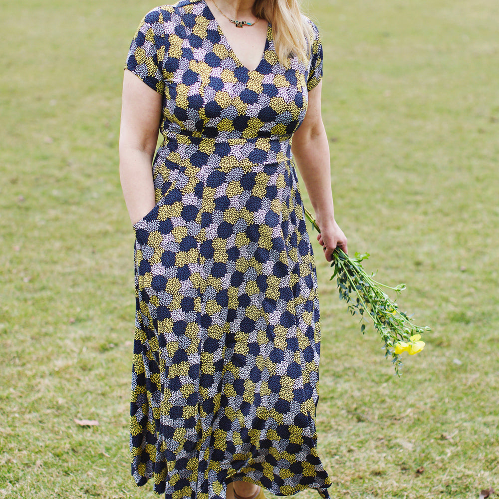 
                  
                    Cecelia Dress in Peaceful Petals by Karina Dresses
                  
                