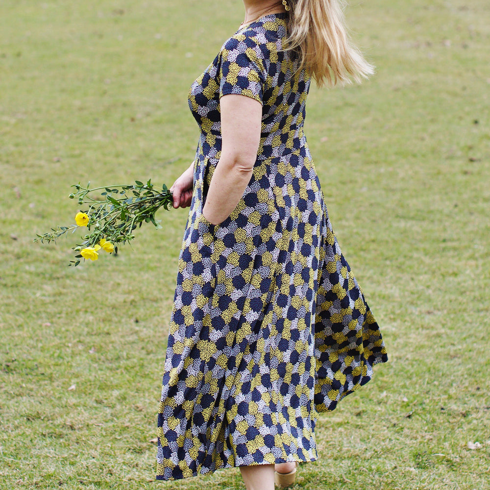 
                  
                    Cecelia Dress in Peaceful Petals by Karina Dresses
                  
                