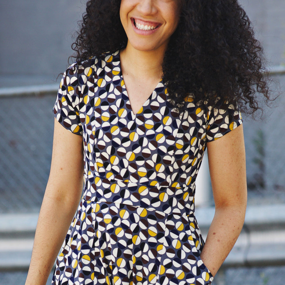 
                  
                    Cecelia Dress in Harvest Moon by Karina Dresses
                  
                