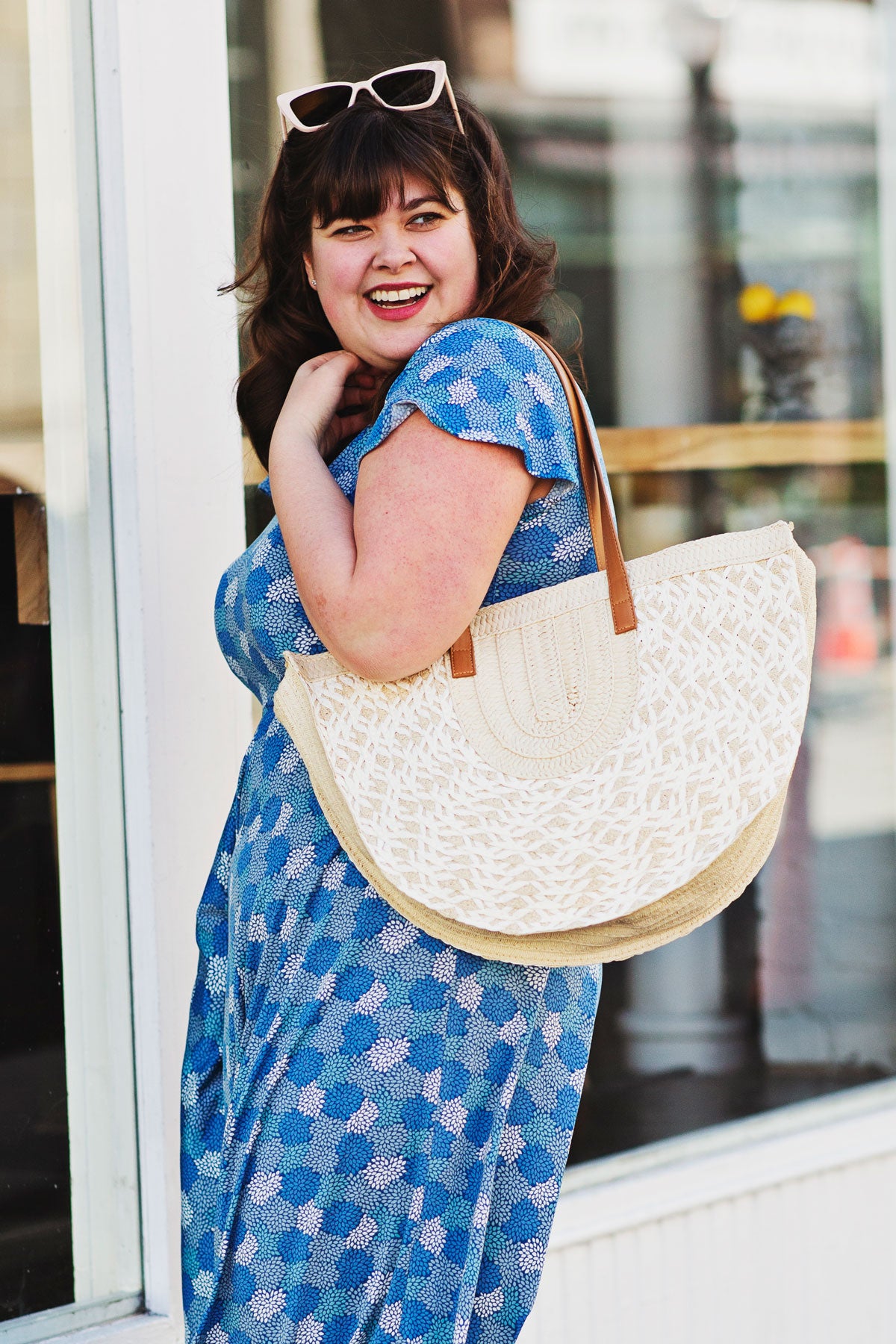 Emily Dress - Blues in Bloom