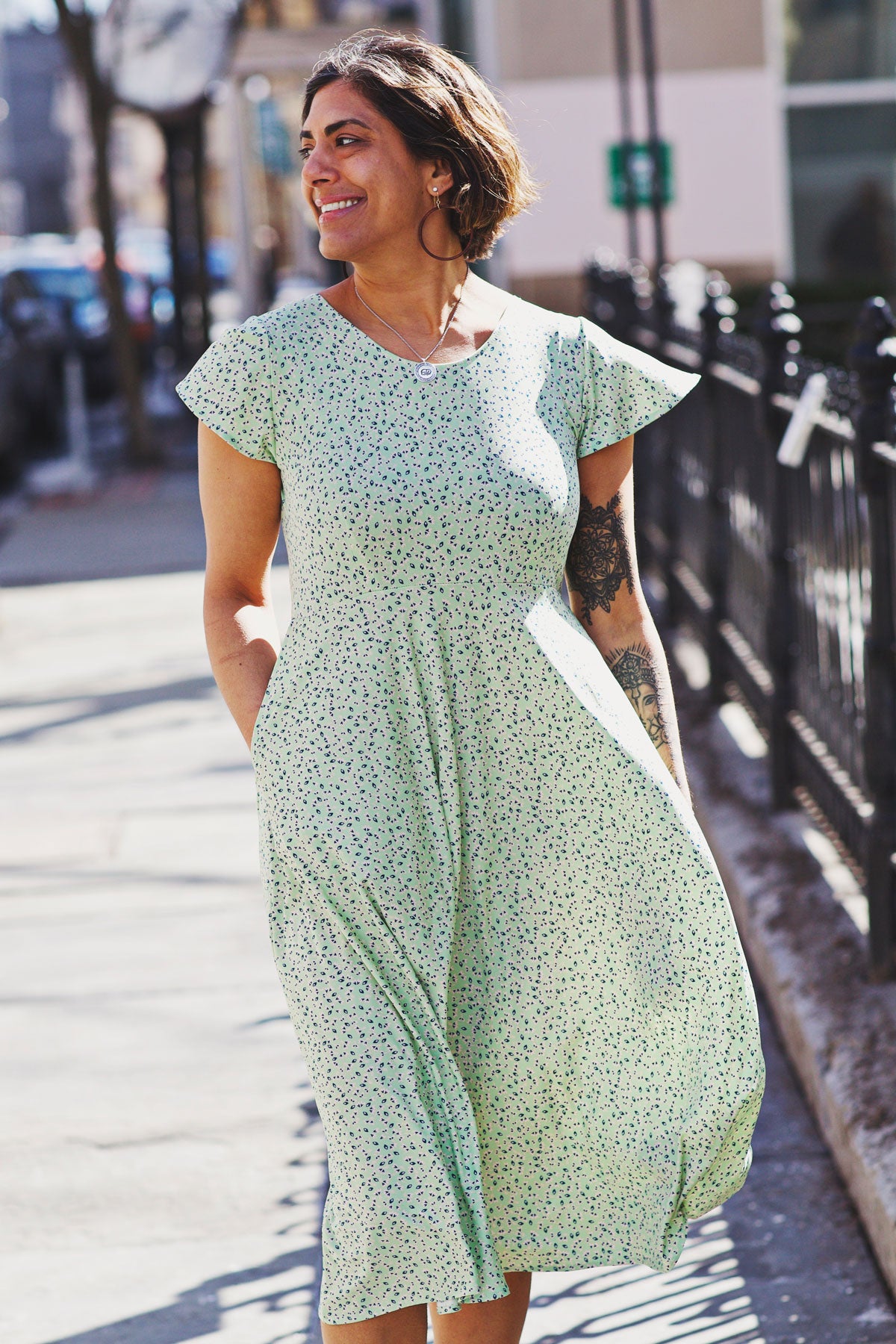 Emily Dress - Mint Julep FINAL SALE