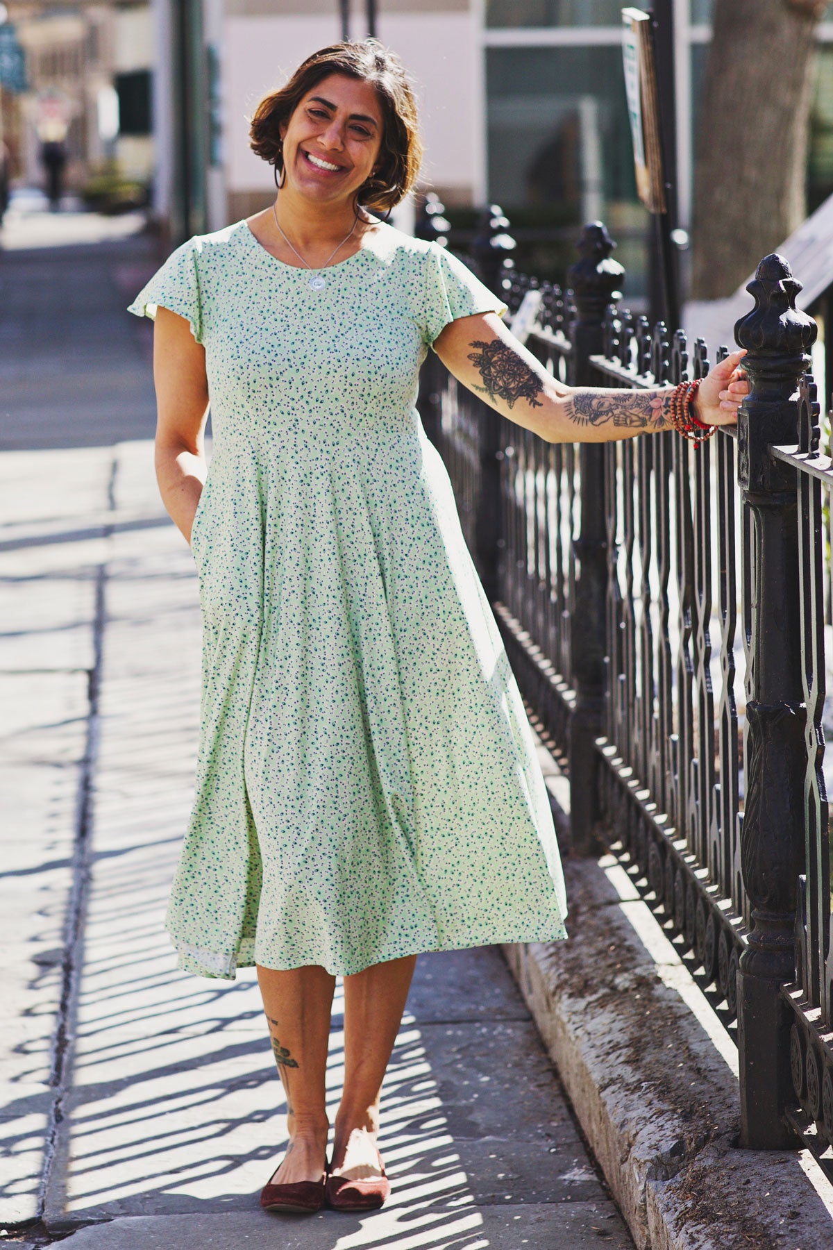 Emily Dress - Mint Julep FINAL SALE