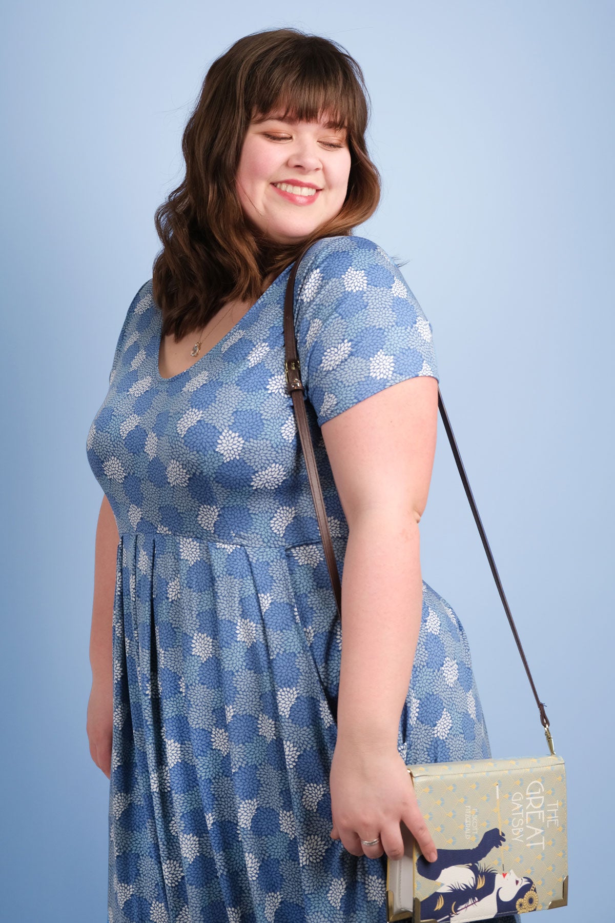 Jessica Dress - Blues in Bloom FINAL SALE