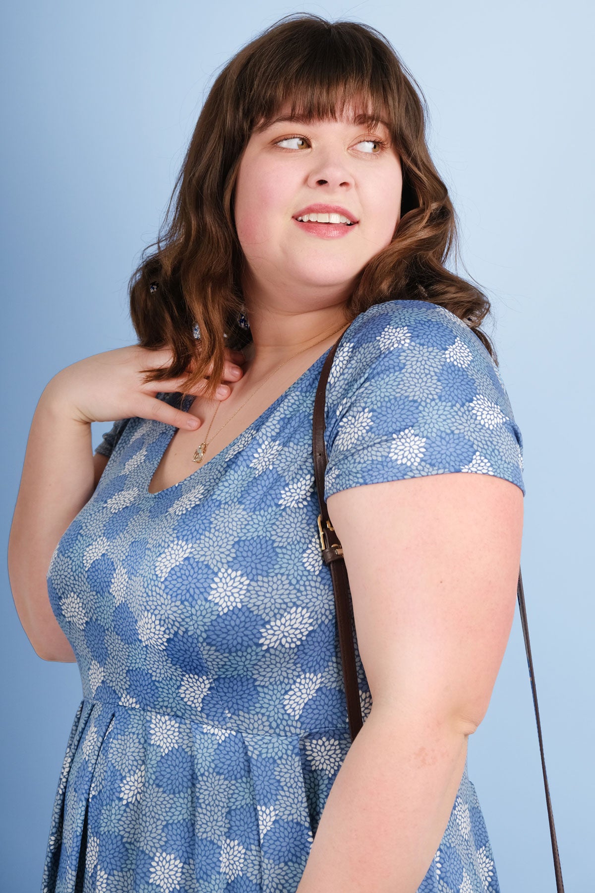 Jessica Dress - Blues in Bloom FINAL SALE