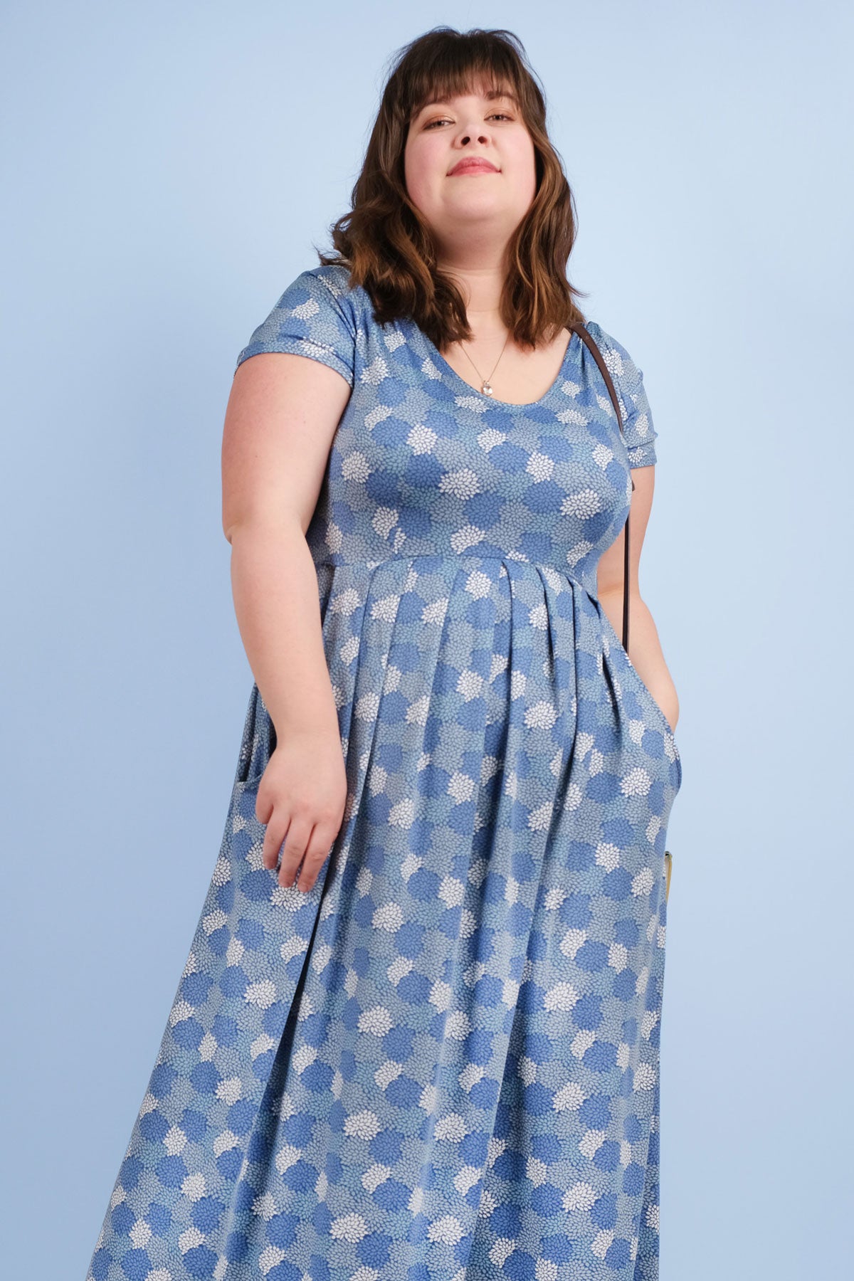 Jessica Dress - Blues in Bloom FINAL SALE