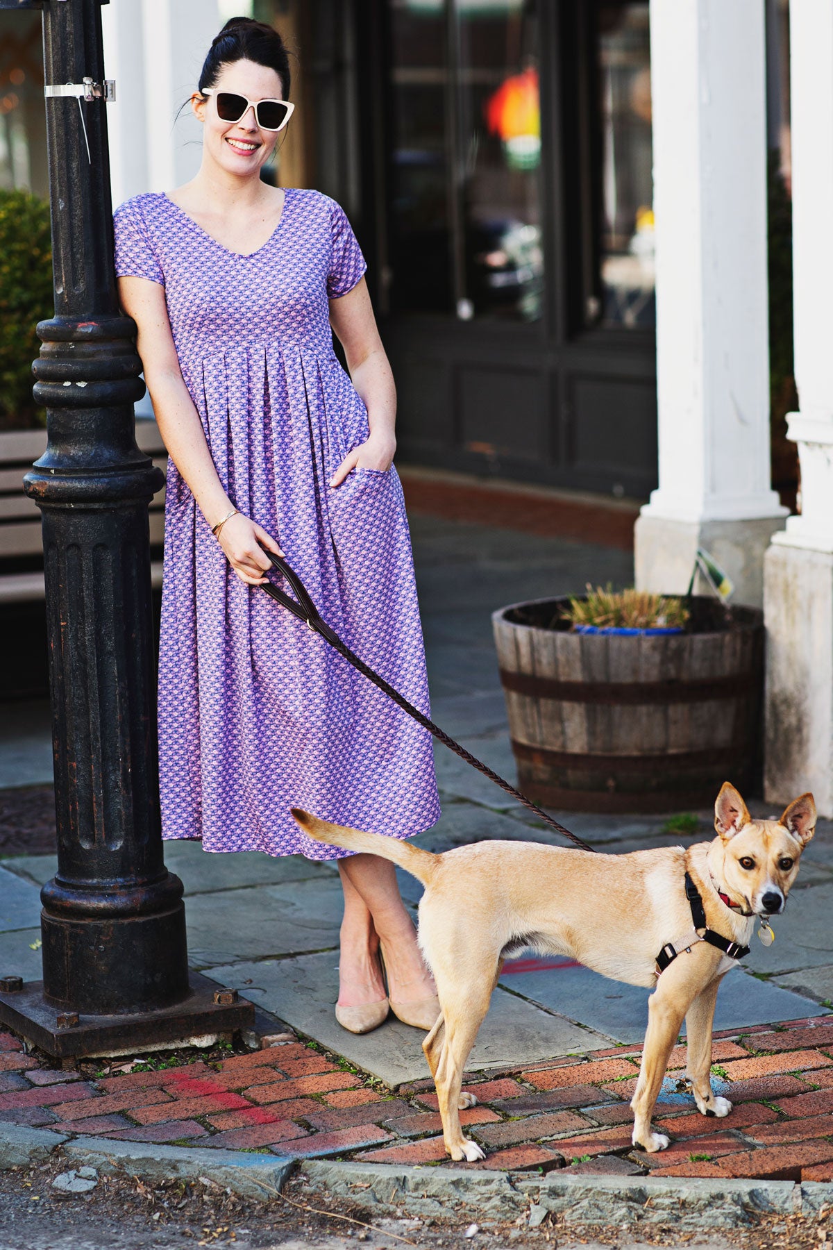 Load image into Gallery viewer, Jessica Dress - Lady Lilac FINAL SALE
