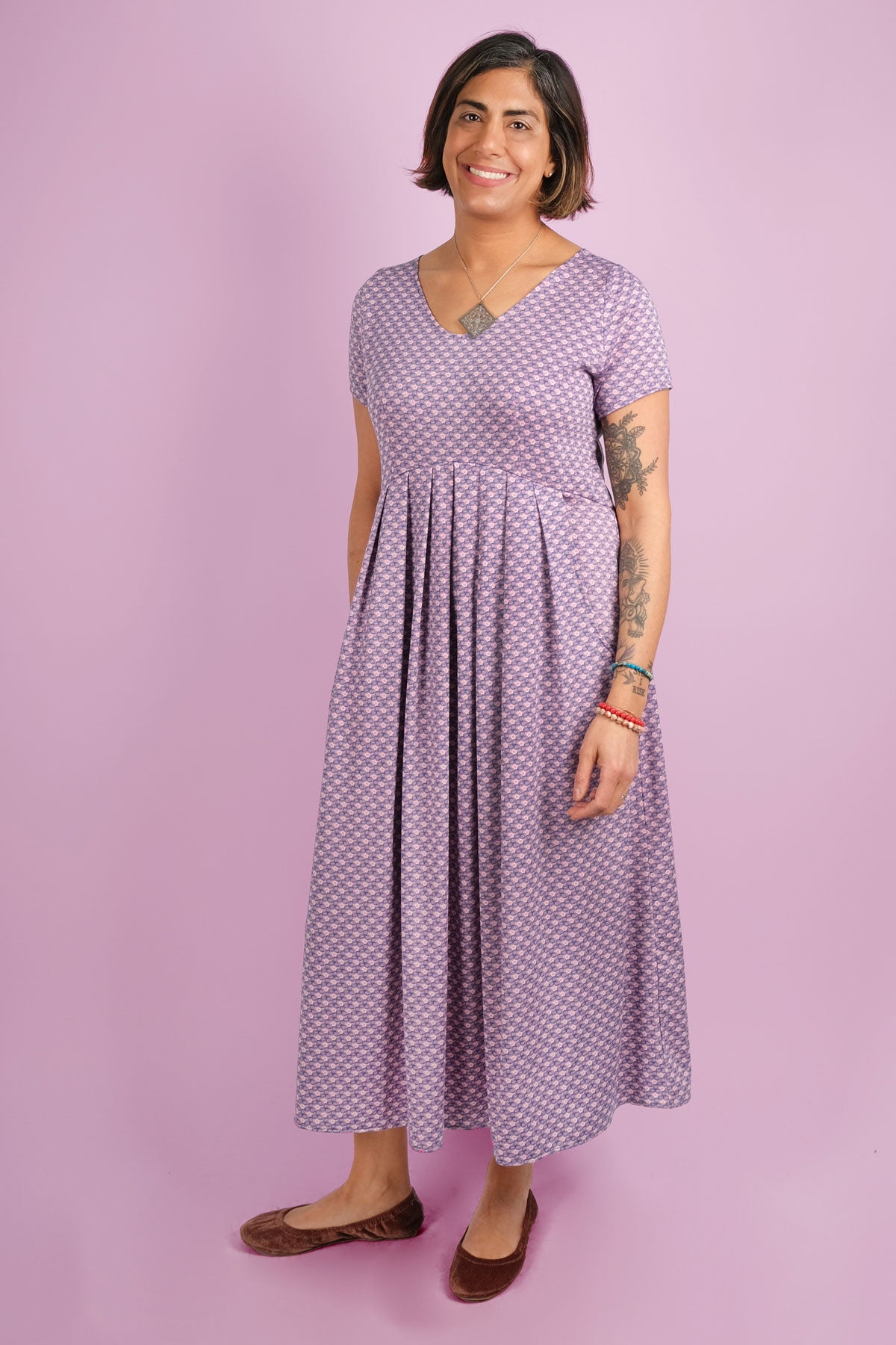 Jessica Dress - Lady Lilac FINAL SALE