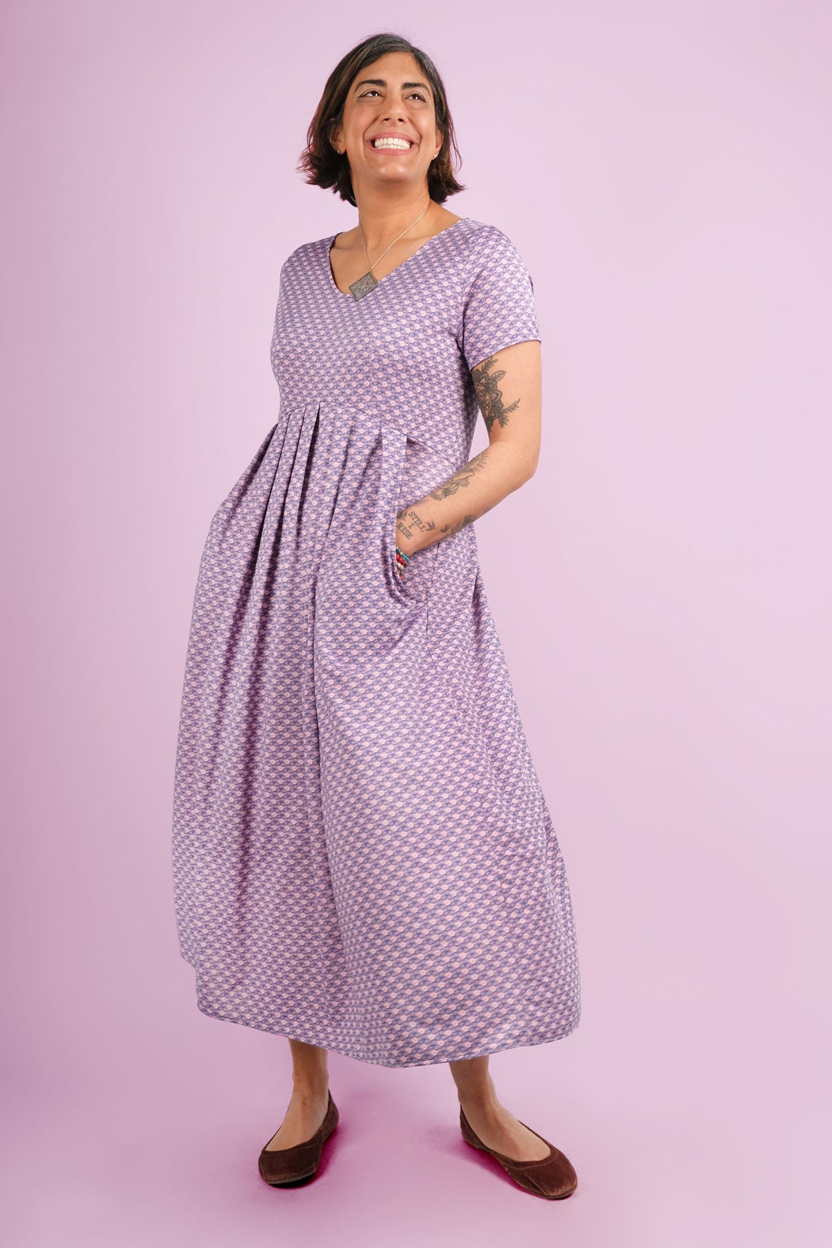 Jessica Dress - Lady Lilac FINAL SALE