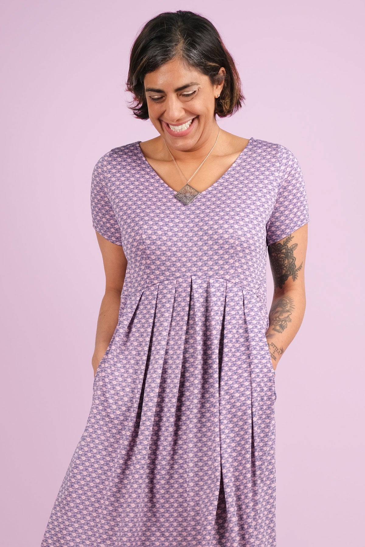 Jessica Dress - Lady Lilac FINAL SALE