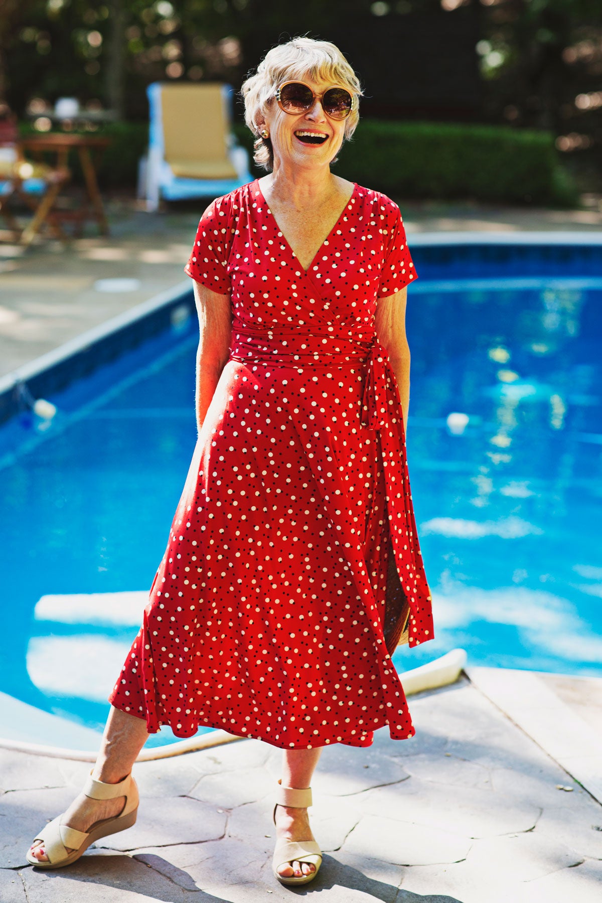 Margaret Dress in Cosmo by Karina Dresses