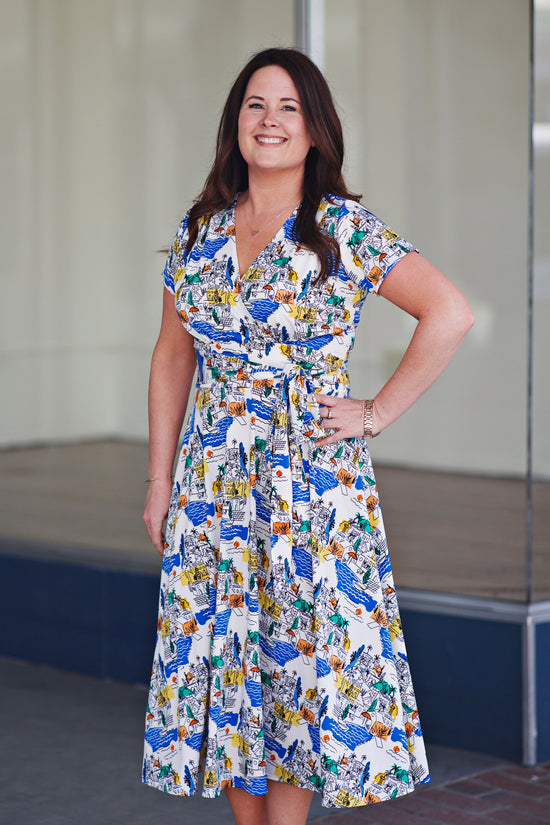 Margaret Dress - Riviera FINAL SALE