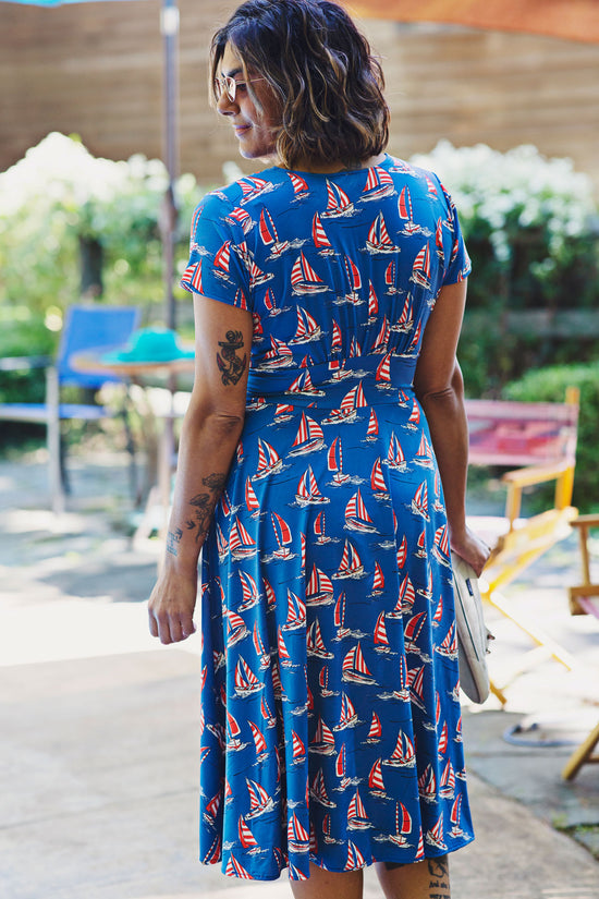 Load image into Gallery viewer, Margaret Dress in Sail Away by Karina Dresses
