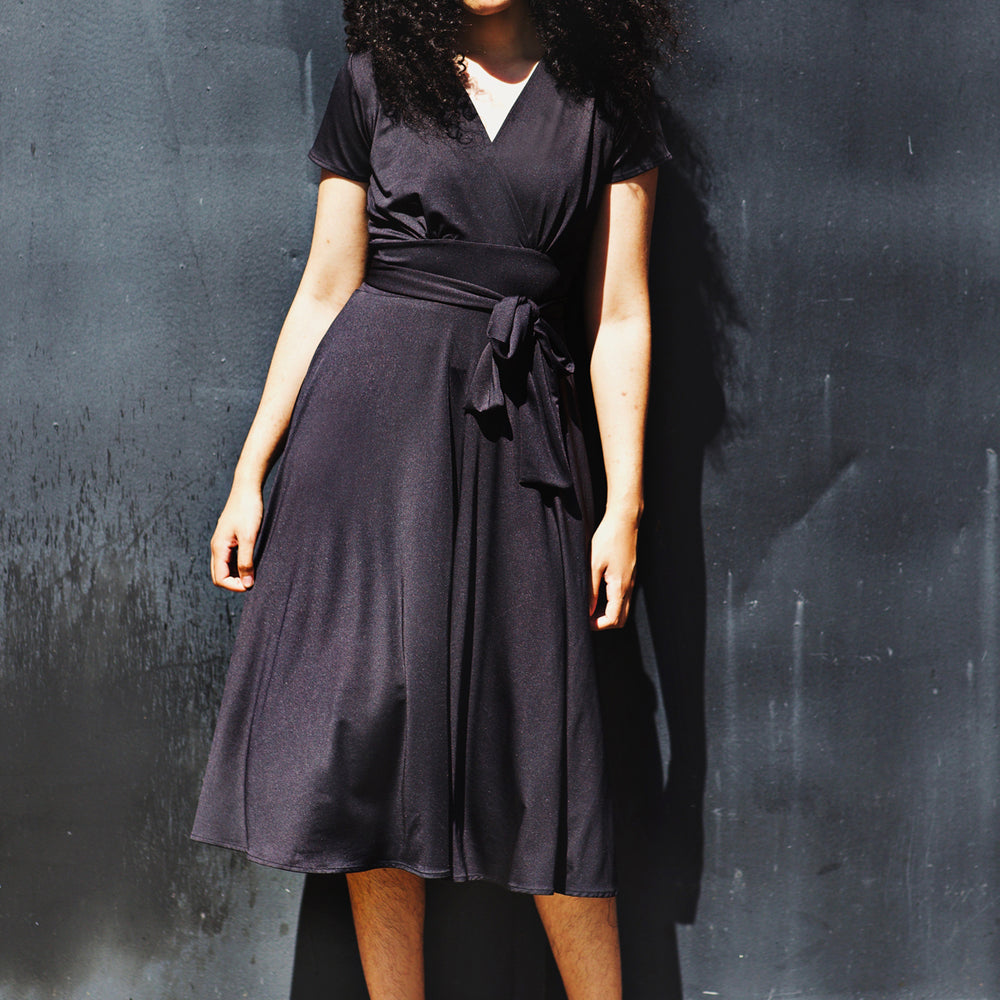 
                  
                    Margaret Dress in Solid Black by Karina Dresses
                  
                