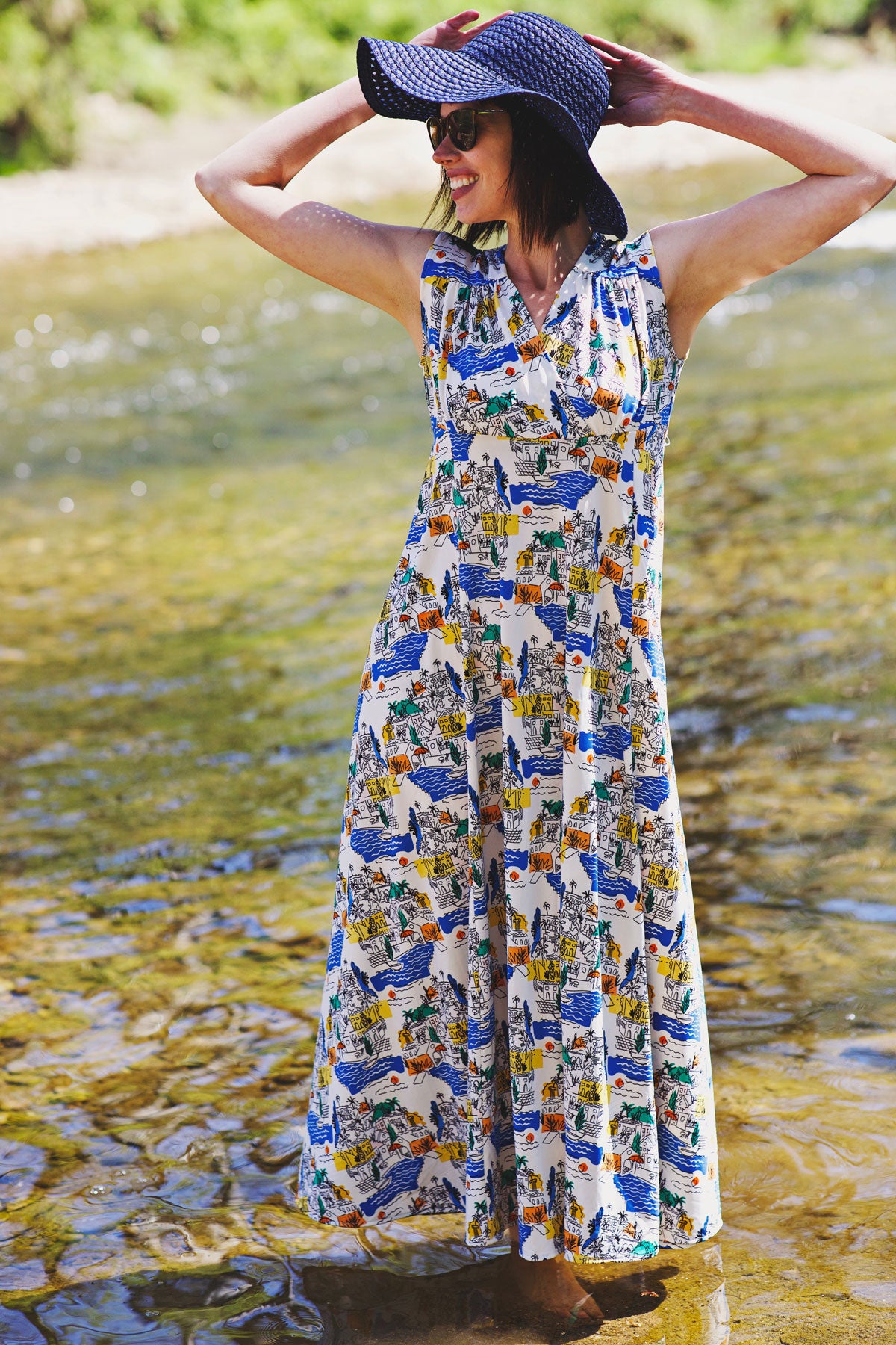 Nadine Dress - Riviera FINAL SALE