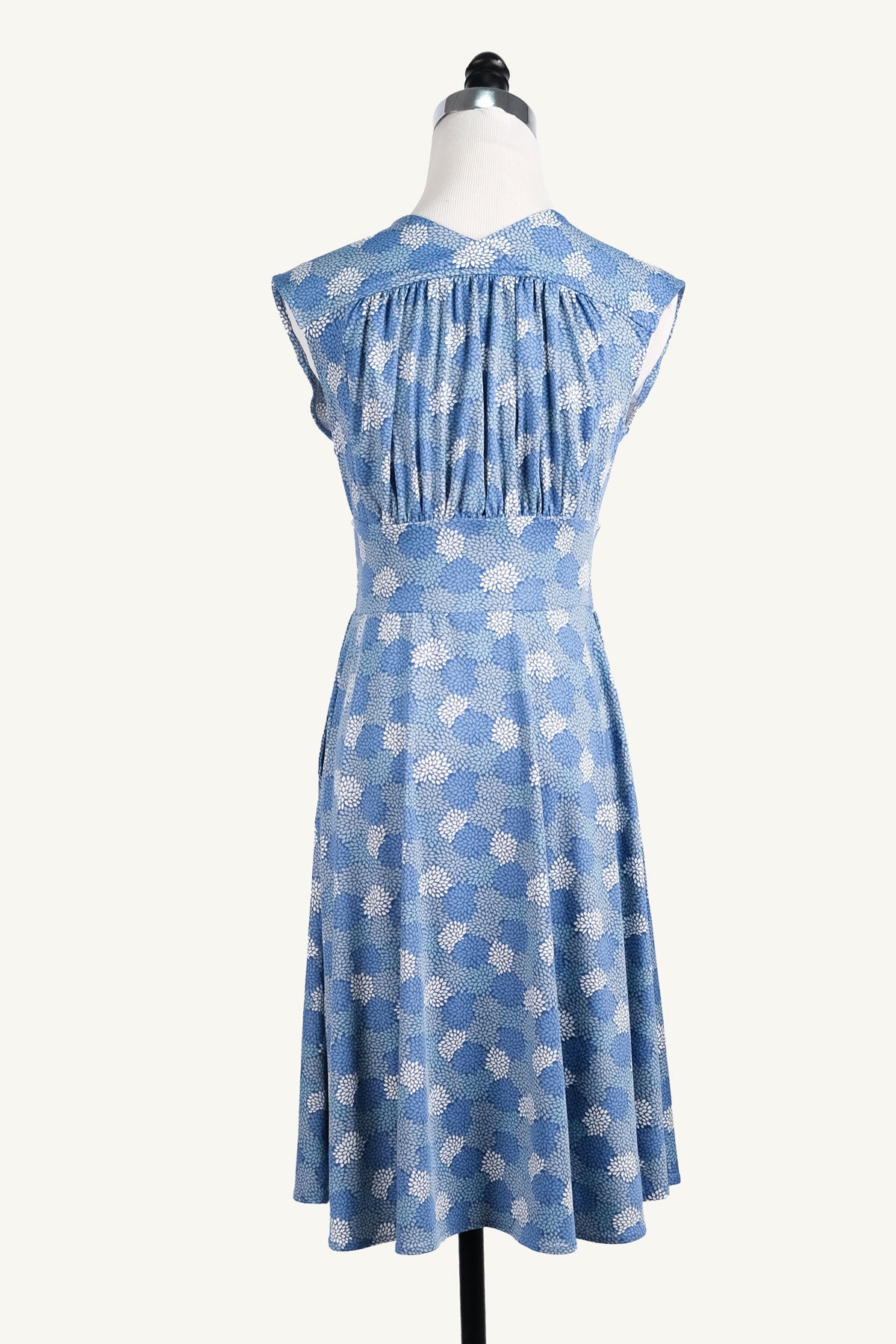 Nora Dress - Blues in Bloom