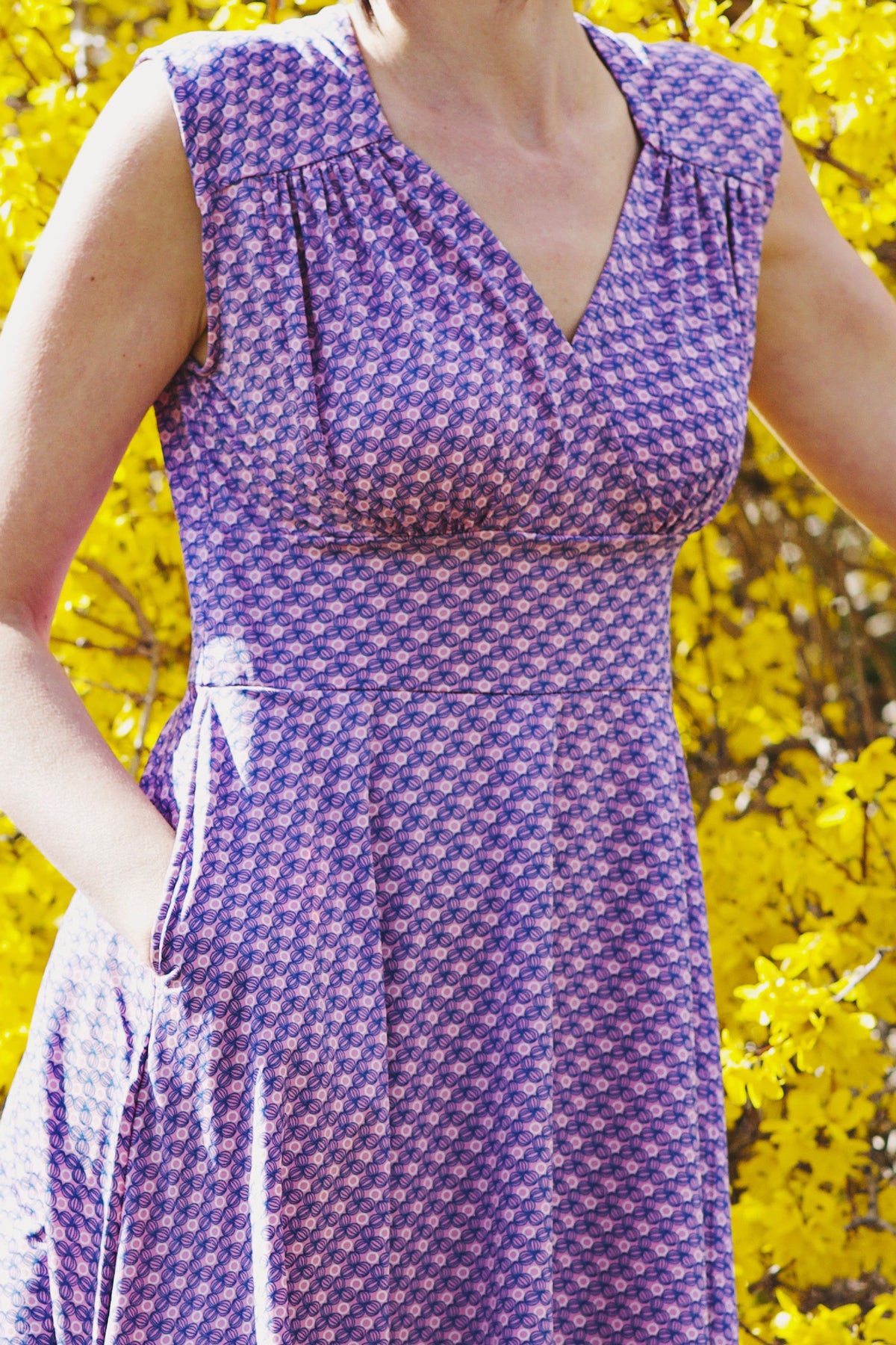 Nora Dress in Lady Lilac by Karina Dresses