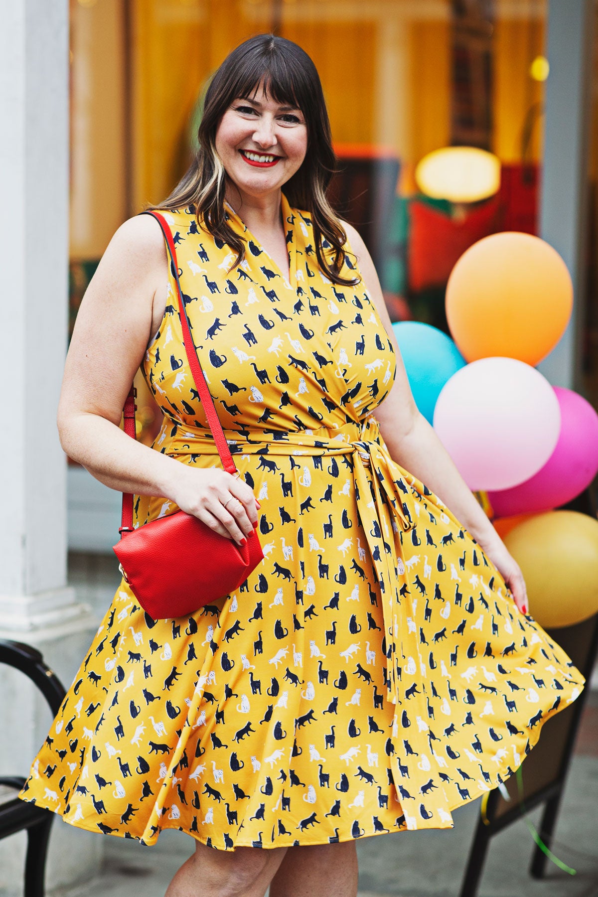 Ruby Dress - Here Kitty, Kitty! FINAL SALE