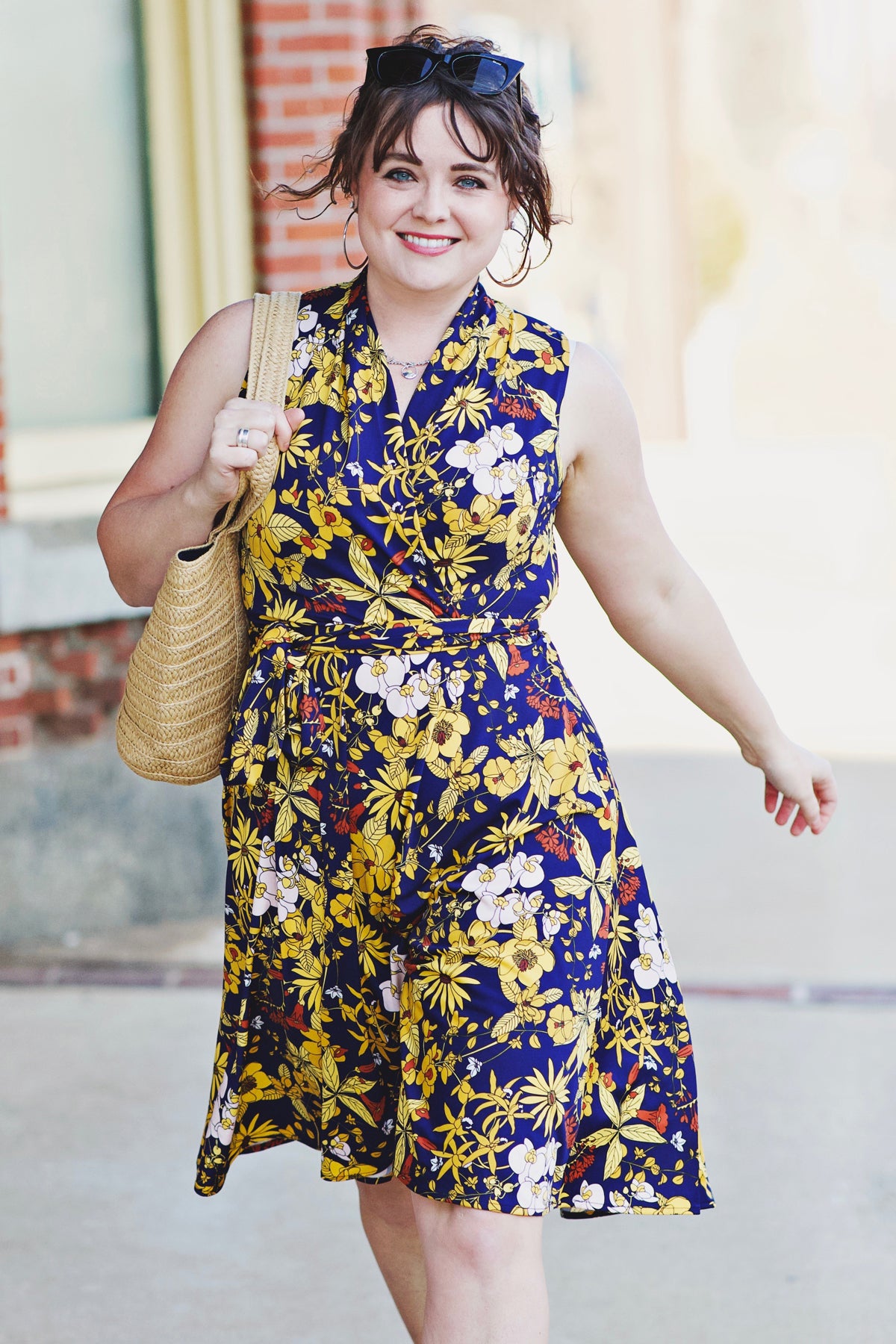 Ruby Dress in Golden Garden by Karina Dresses