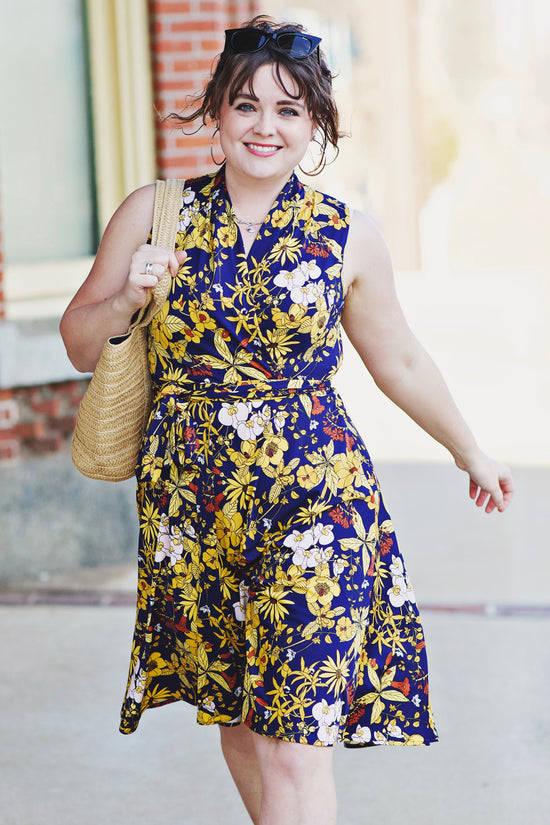 Ruby Dress in Golden Garden by Karina Dresses