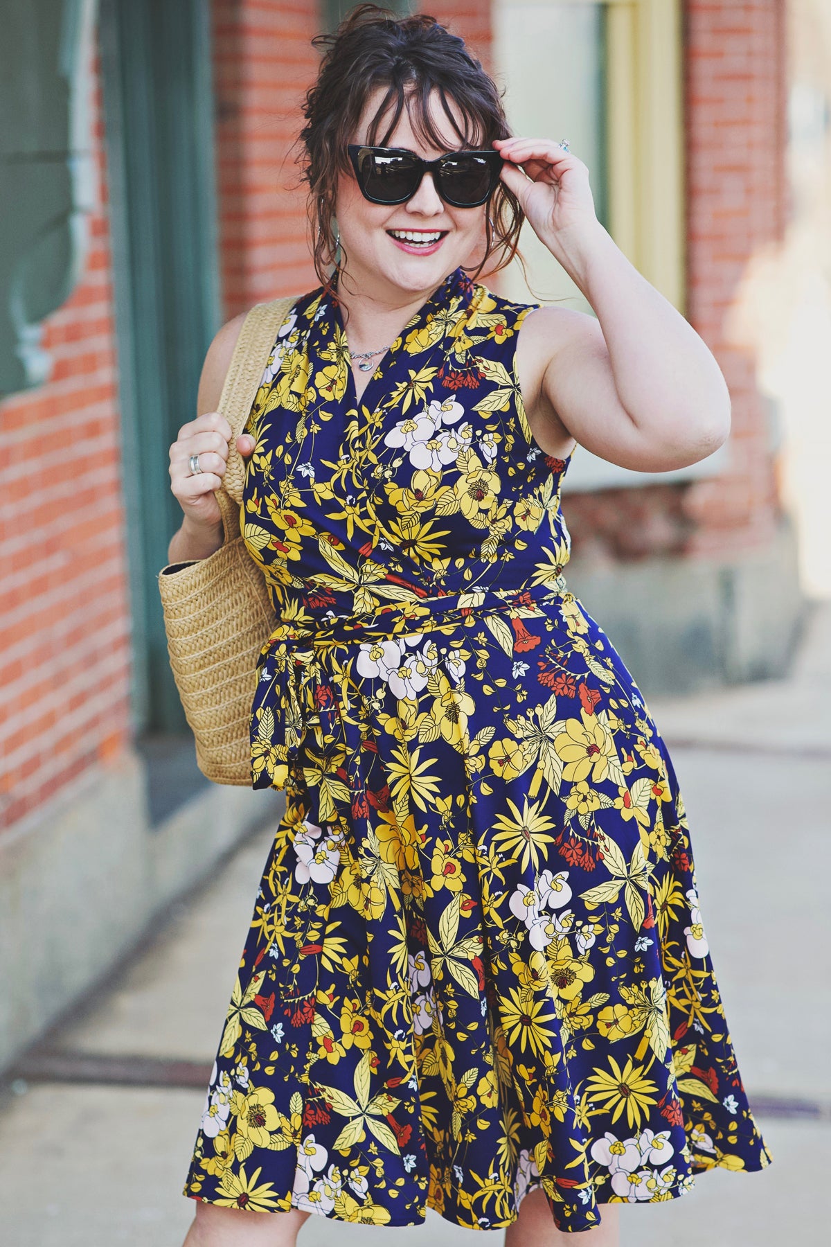 Ruby Dress in Golden Garden by Karina Dresses