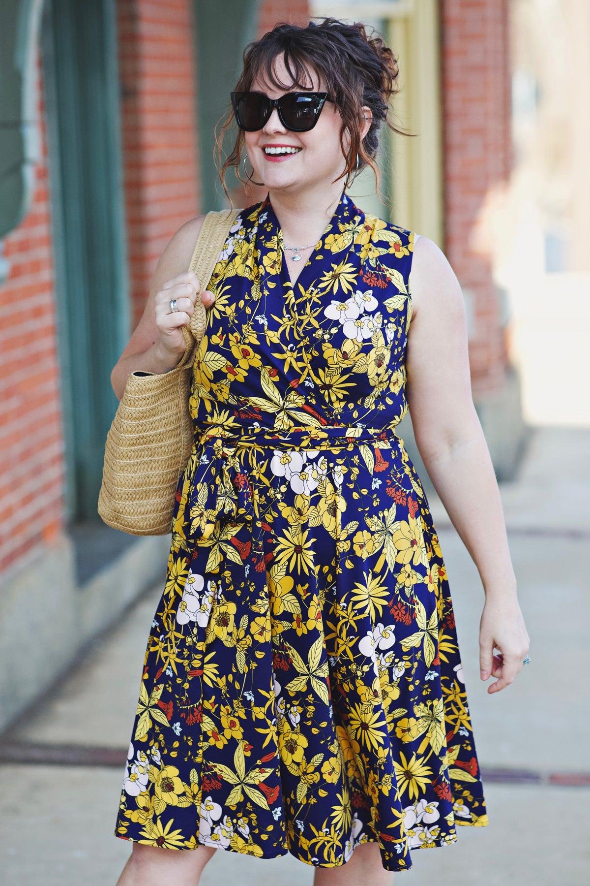 Ruby Dress in Golden Garden by Karina Dresses