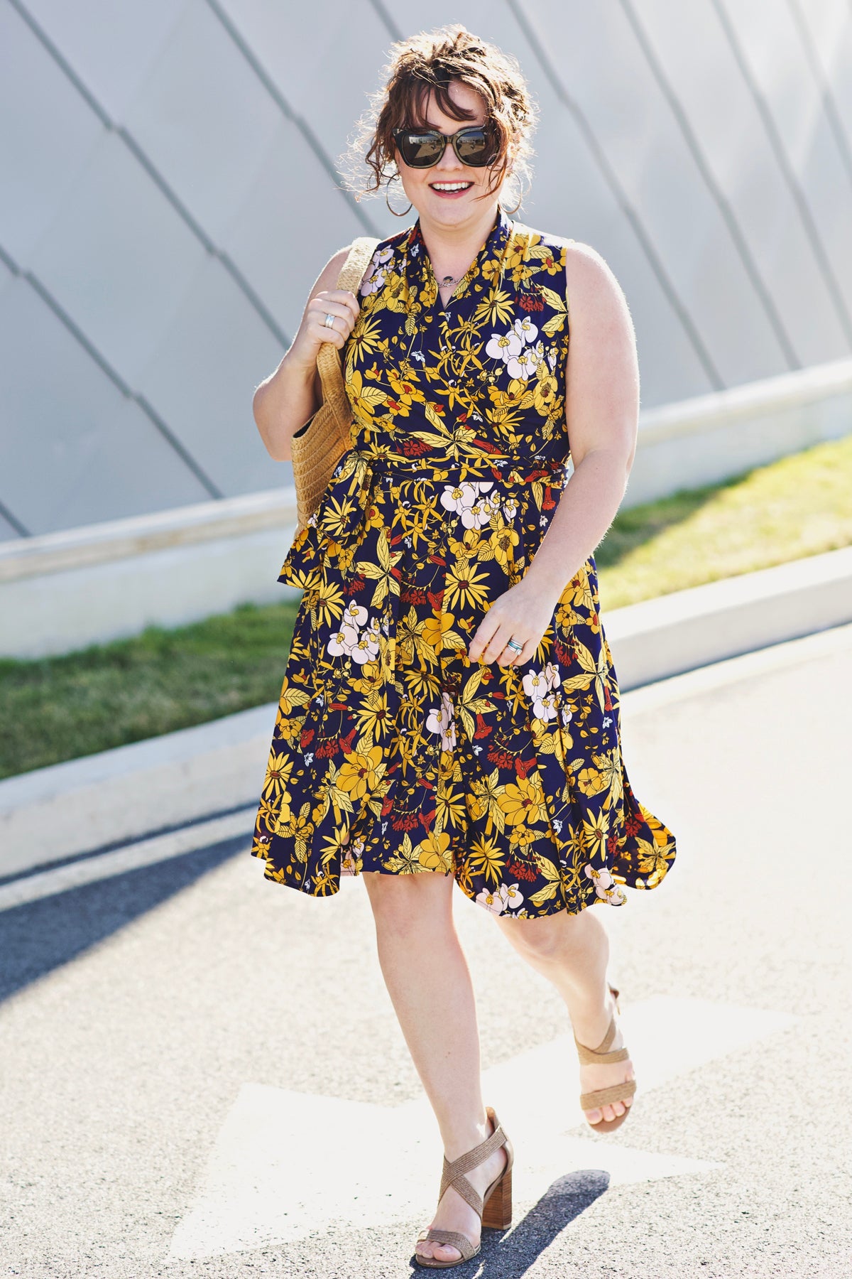 Ruby Dress in Golden Garden by Karina Dresses