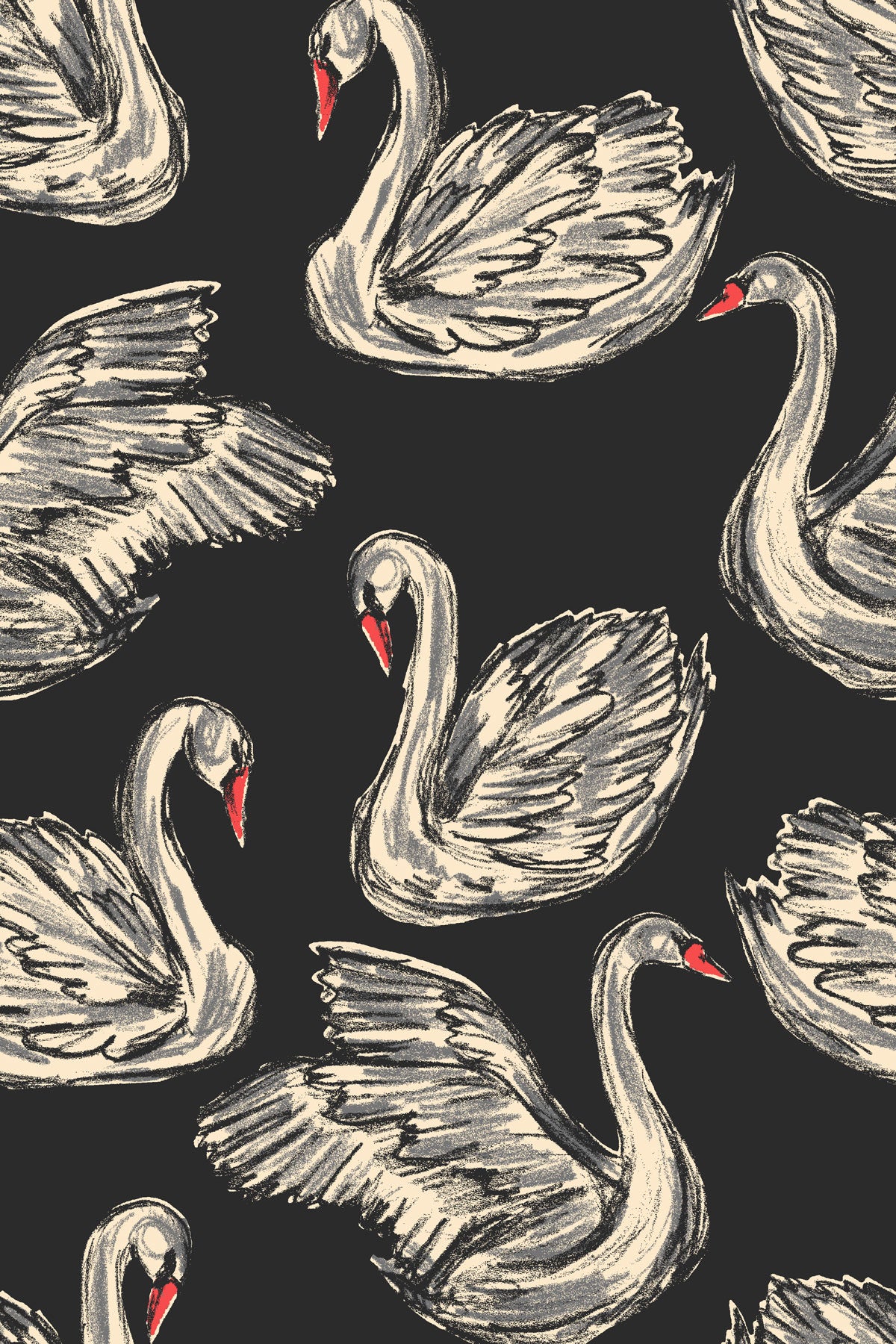 Margaret Dress - Swans
