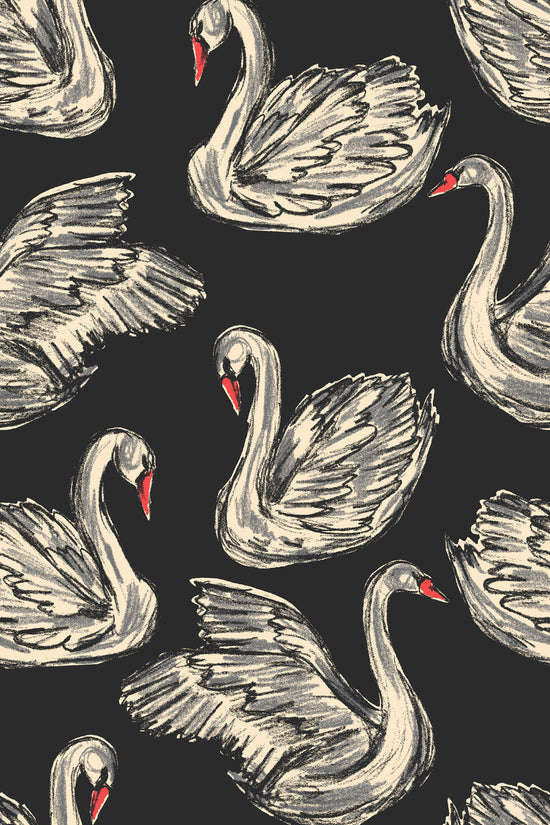 Margaret Dress - Swans