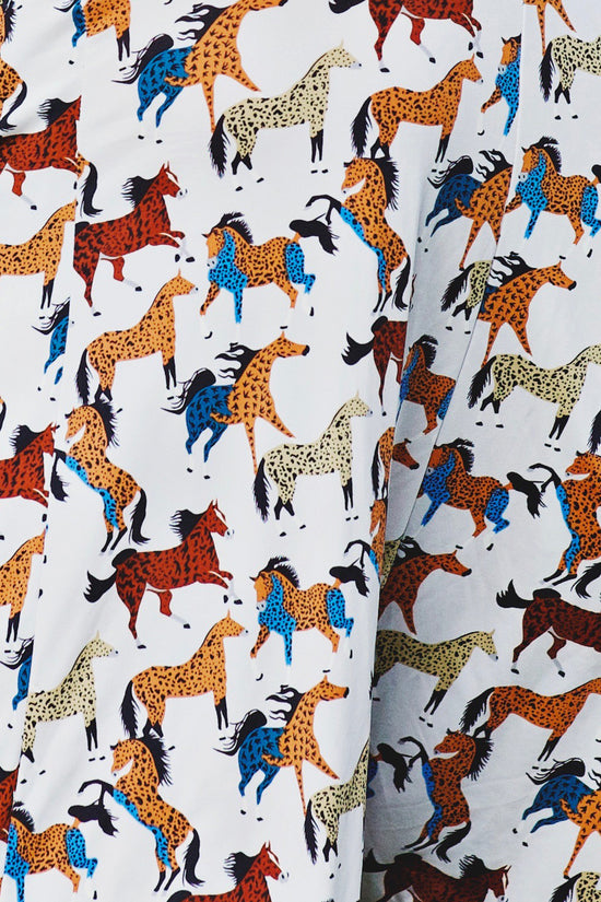 Load image into Gallery viewer, Nora Dress in Wild Horses by Karina Dresses
