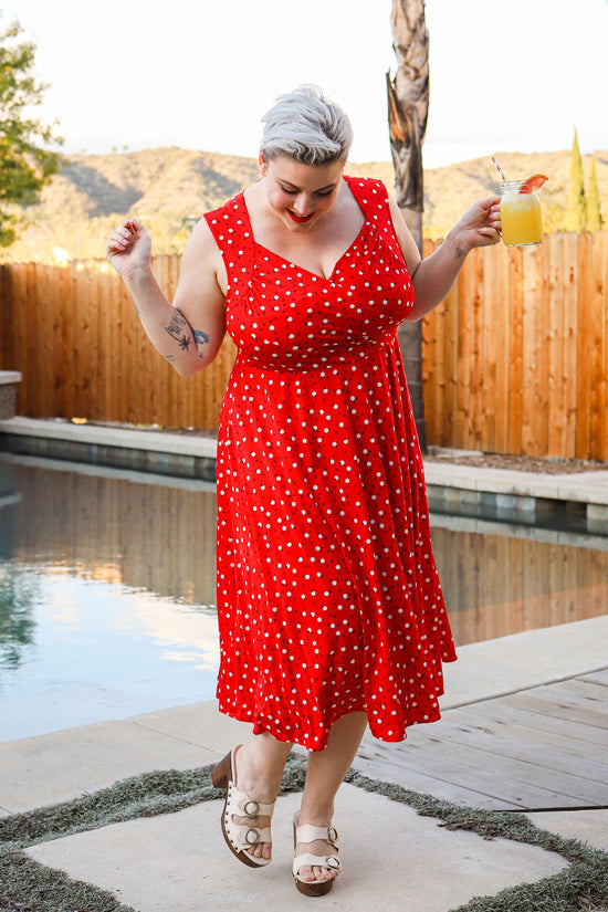 Tara Dress in Cosmo by Karina Dresses
