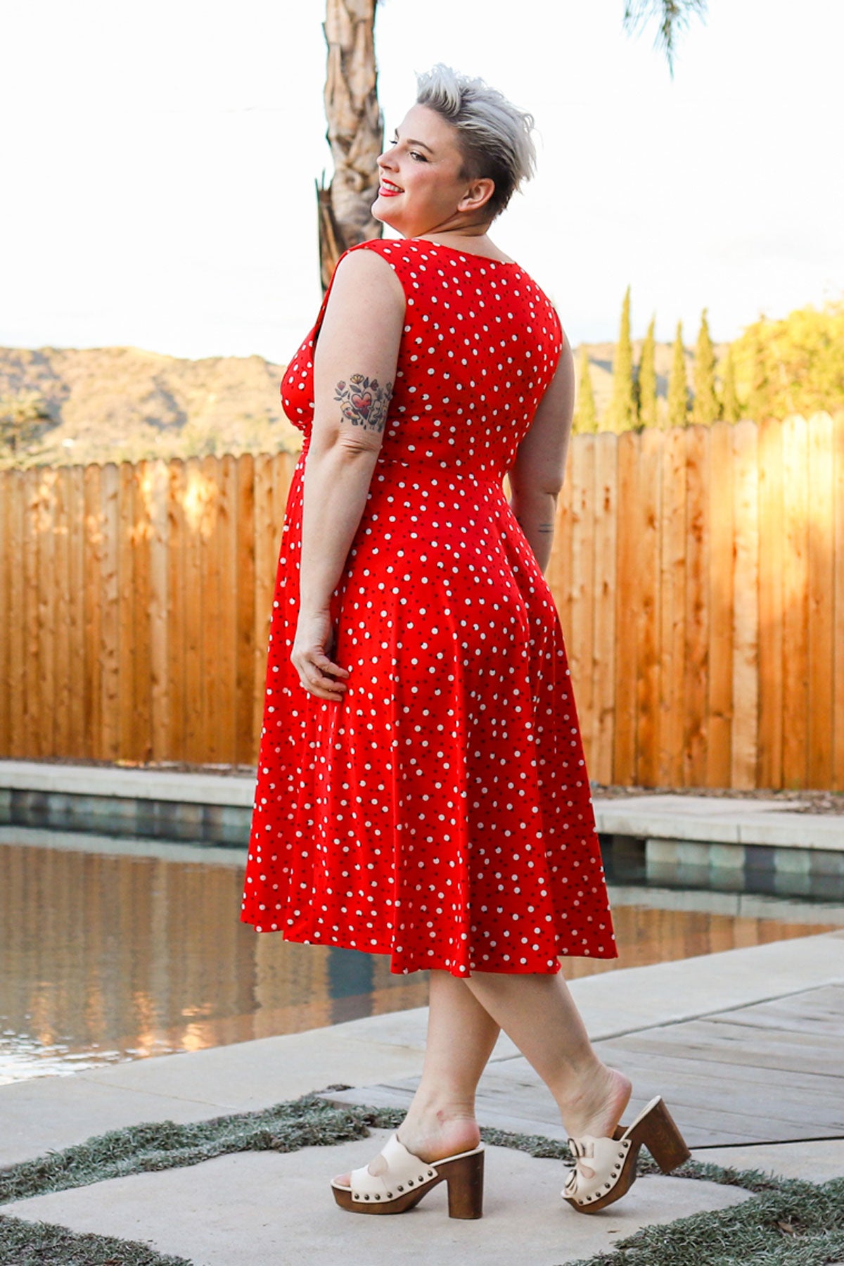 Tara Dress in Cosmo by Karina Dresses